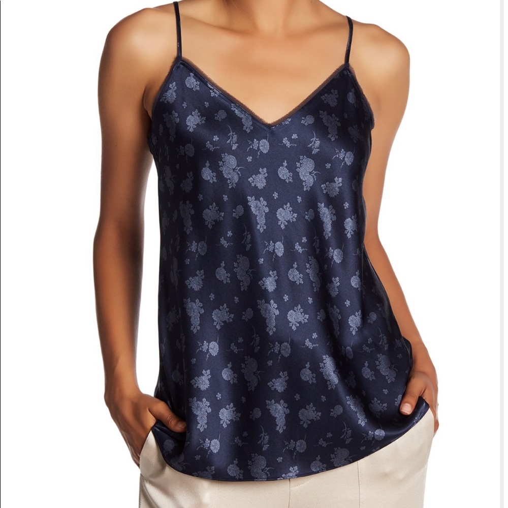 Vince floral v neck cami